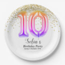 Search for 10th birthday plates Kids