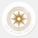 Search for family name stickers Gold