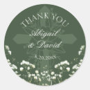 Search for babys breath wedding stickers Thank you