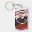 Search for chevrolet rectangular key rings Corvette