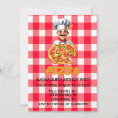 Search for pizza chef birthday invitations For kids
