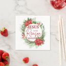 Search for christmas table napkins Christian