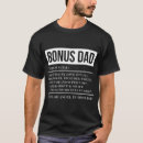 Search for bonus dad tshirts Step