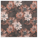 Search for dark brown fabric Floral