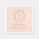 Search for pink and gold napkins Greenery