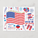 Search for white happy postcards Red white and blue