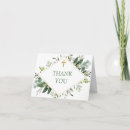 Search for gold cross baptism cards Greenery
