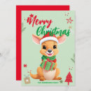 Search for kangaroo christmas cards Funny