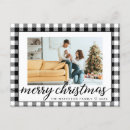 Search for country style christmas cards Buffalo plaid