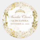 Search for white quinceanera stickers Birthday