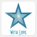 Search for love pattern stickers Blue