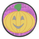 Search for halloween hockey pucks Pumpkin