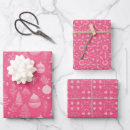Search for pink christmas tree wrapping paper Abstract