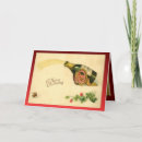 Search for champagne bottle cards Vintage