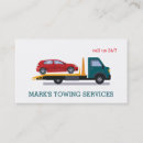 Search for towing business cards Service