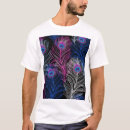 Search for peacock feather tshirts Animal
