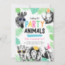 Search for safari elephant birthday invitations Two wild