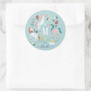 Search for unicorn monogram stickers Rainbow