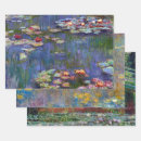 Search for claude monet painting wrapping paper Pond