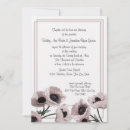 Search for poppies wedding invitations Garden