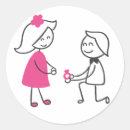 Search for cartoon engagement stickers Groom