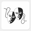 Search for drama masks stickers Comedy