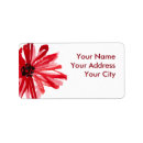 Search for beautiful flower return address labels Painted