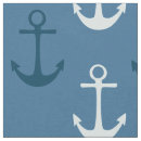Search for nautical blue anchor fabric Sailing