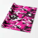 Search for pink camouflage wrapping paper Pattern