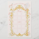 Search for baby shower bingo flyers Pink
