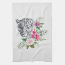 Search for grey cat tea towels Watercolor