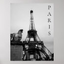 Search for black and white eiffel tower posters Travel