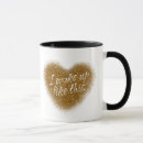 Search for chic gold heart mugs Inspirational