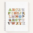 Search for alphabet notebooks Cute