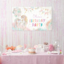 Search for unicorn birthday party banners Magical