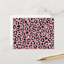 Search for pink leopard postcards Jungle animals