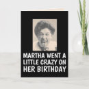 Search for funny woman birthday cards Retro