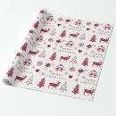 Search for swedish wrapping paper Red and white