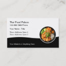 Search for thai restaurant business cards Chef