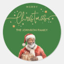 Search for african american santa claus stickers Xmas