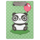 Search for cute panda clipboards Cartoon