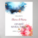 Search for revealing posters Pink and blue