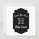 Search for round shape cards Blank