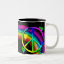 Search for blue peace sign mugs Pink