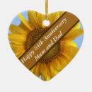 Search for sunflower christmas tree decorations Keepsake