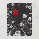 Search for romantic goth postcards Rose