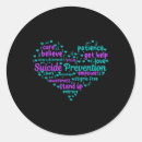 Search for information sign stickers Trauma informed care