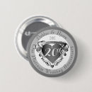 Search for wedding anniversaries badges Silver