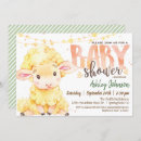 Search for sheep baby shower invitations Farm