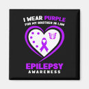 Search for epilepsy awareness magnets Wear